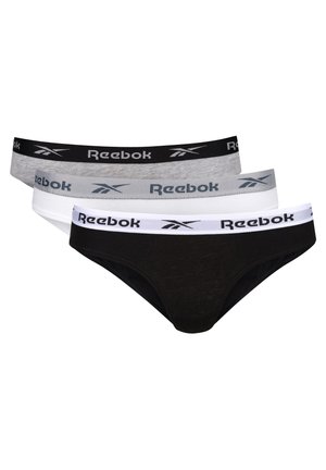 CARINA 3 PACK - Slip - black/white/grey marl