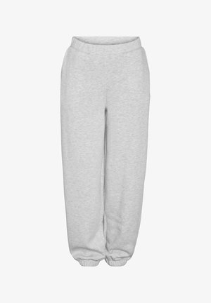 Noisy May, JOGGERS NMVILLA - Pantalon de survêtement - light grey melange