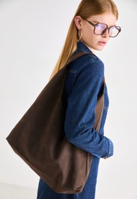 Tote bag - dark brown
