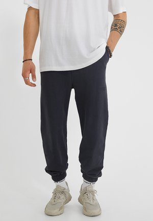 MALEO STRUCTURED - Tracksuit bottoms - vintage blue nights
