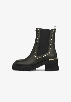 Alma en Pena, Stivaletti con plateau - black