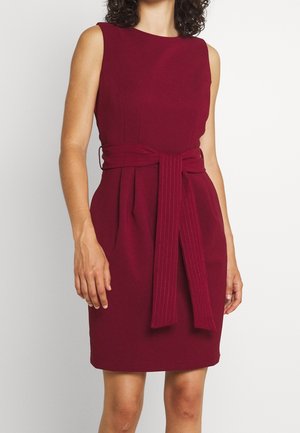 Etui-jurk - bordeaux