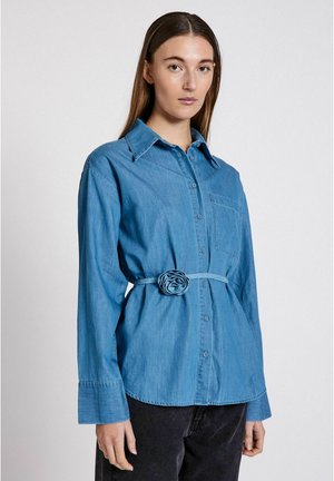 NORR ROSA MONA SHIRT - Hemdbluse - medium blue denim