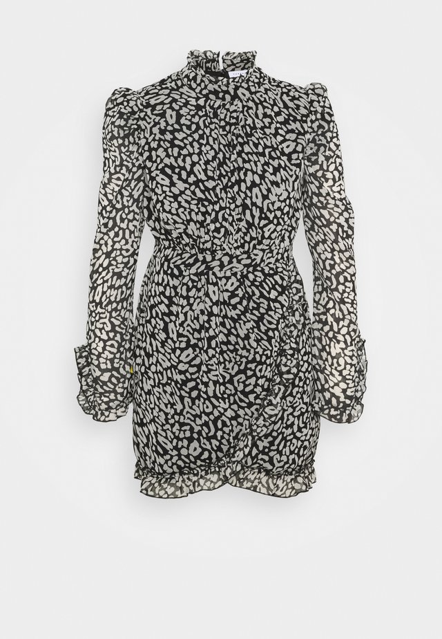 ANIMAL WRAP MINI - Day dress - mono