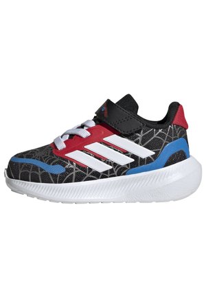 RUNFALCON UNISEX - Laufschuh Straße -  black/white/pure ruby