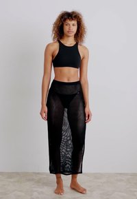 Calvin Klein Swimwear SKIRT - Complementos de playa - black