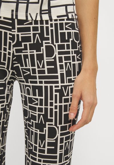 Diane von Furstenberg BROOKLYN PANTS - Nadrágok - black