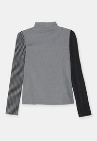 ASYMMETRIC LONG SLEEVE - Langarmshirt - black/white
