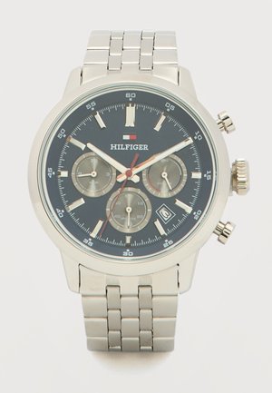 KENT - Ρολόι με χρονογράφο - silver-coloured/blue