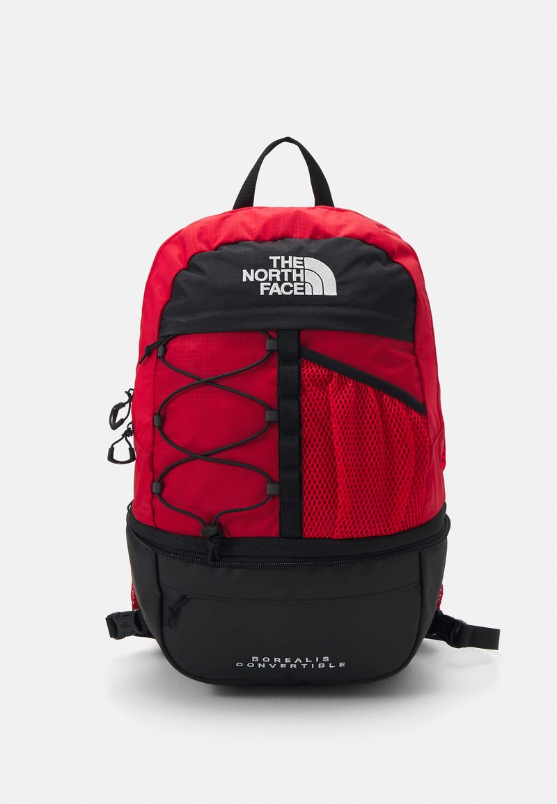 The North Face BOREALIS CONVERTIBLE PACK - Sac de randonnée - red/black
