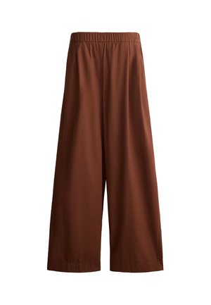 OYSHO, Pantalon classique - terracotta