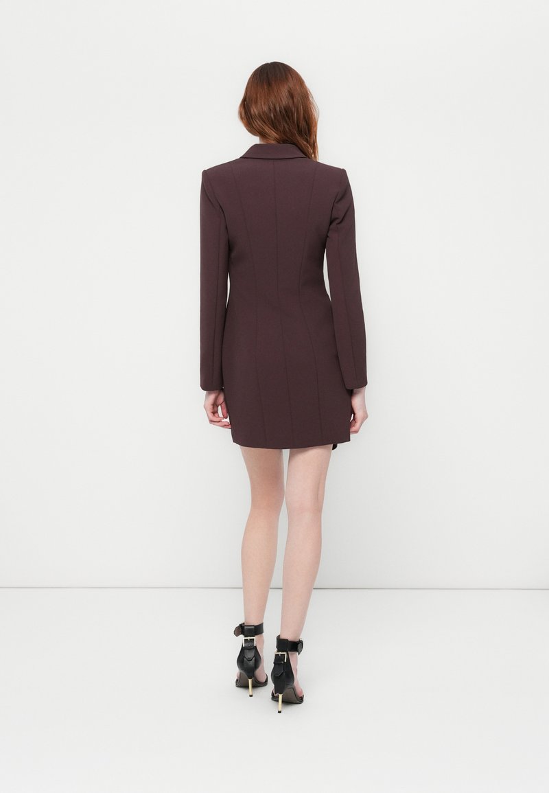 elisabetta franchi dress burgundy ELISABETTA FRANCHI ABR1957E2 DRESS