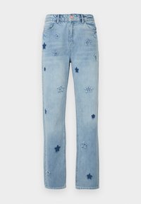LOLA STRAIGHT - Ravne kavbojke - vintage light blue