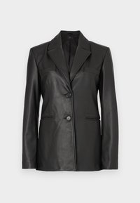 GABON GIACCA NAPPA - Nahkjakk - black