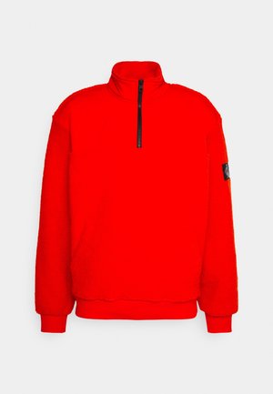 Fleecepullover - orange