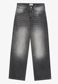 UNISEX - Baggy Jeans - black denim