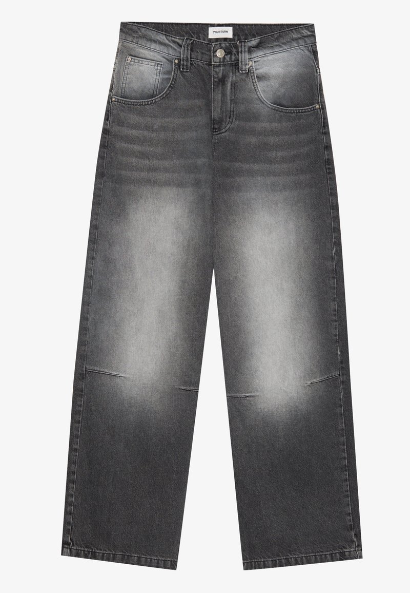 YOURTURN Baggy jeans zwart denim/blackdenim YOURTURN Baggy jeans zwart denim/blackdenim