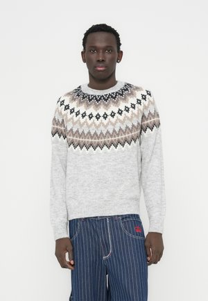 YOKE CREW NECK - Trui - graystone