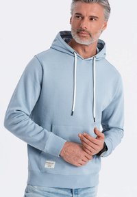 Ombre Jersey con capucha - blue