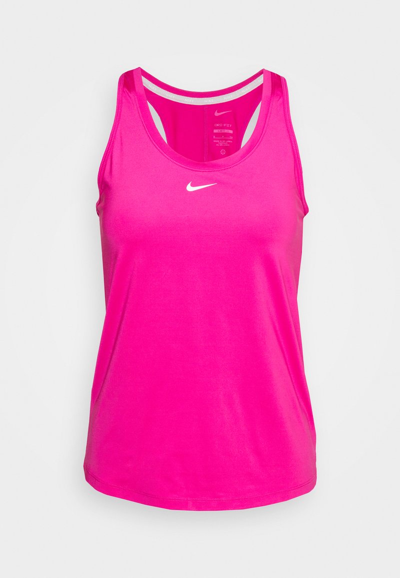 Nike Performance ONE SLIM TANK - Top - active pink/white