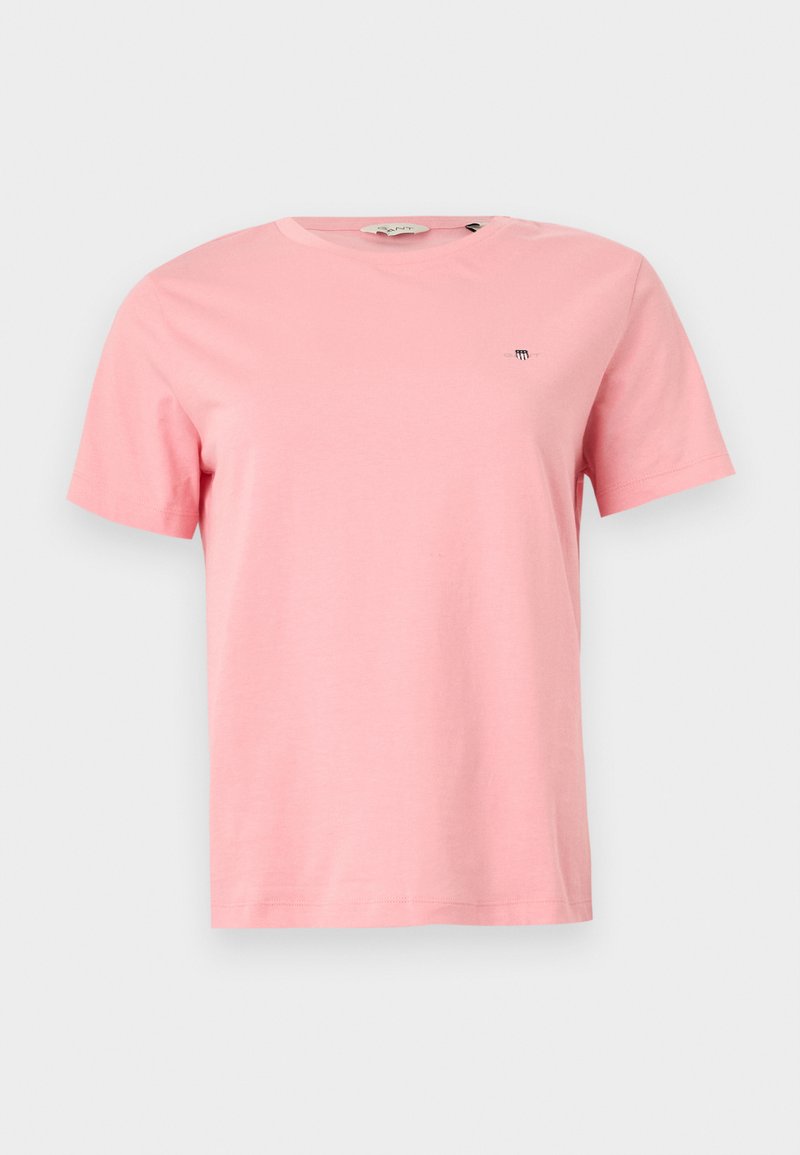 Gant T-shirt basic donkerroze
