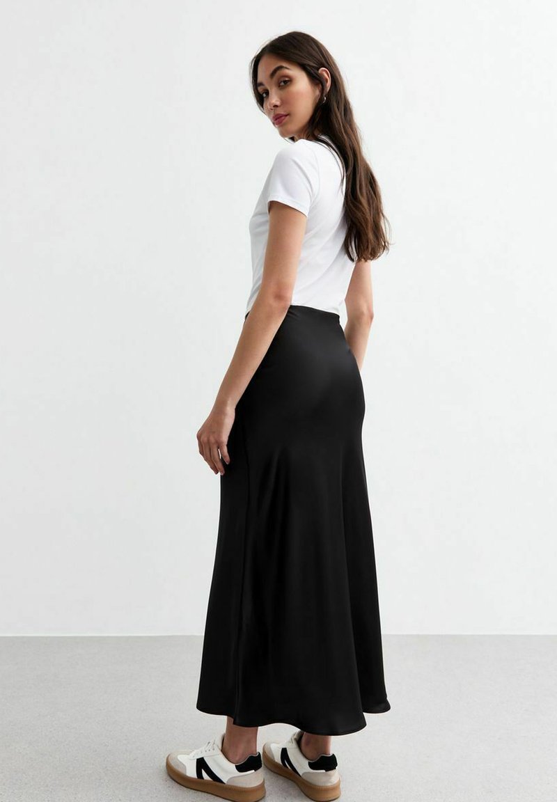 New Look Falda larga black/negro