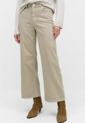NAEMI - Flared jeans - sand wash