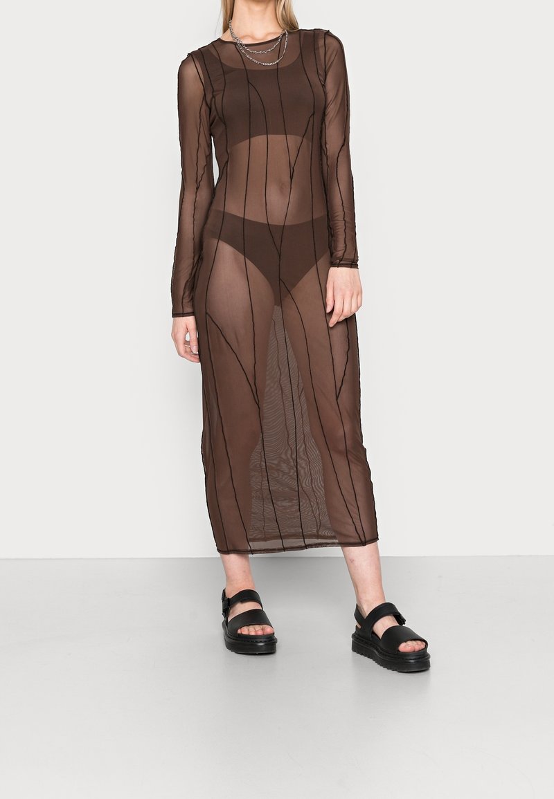 midi cocktail dress for wedding LaDivine BD7027 Prom Dress - Nude