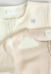 Next REGULAR FIT -MICRO TWO WAY ZIP  2 PACK - Kruippakje - neutral