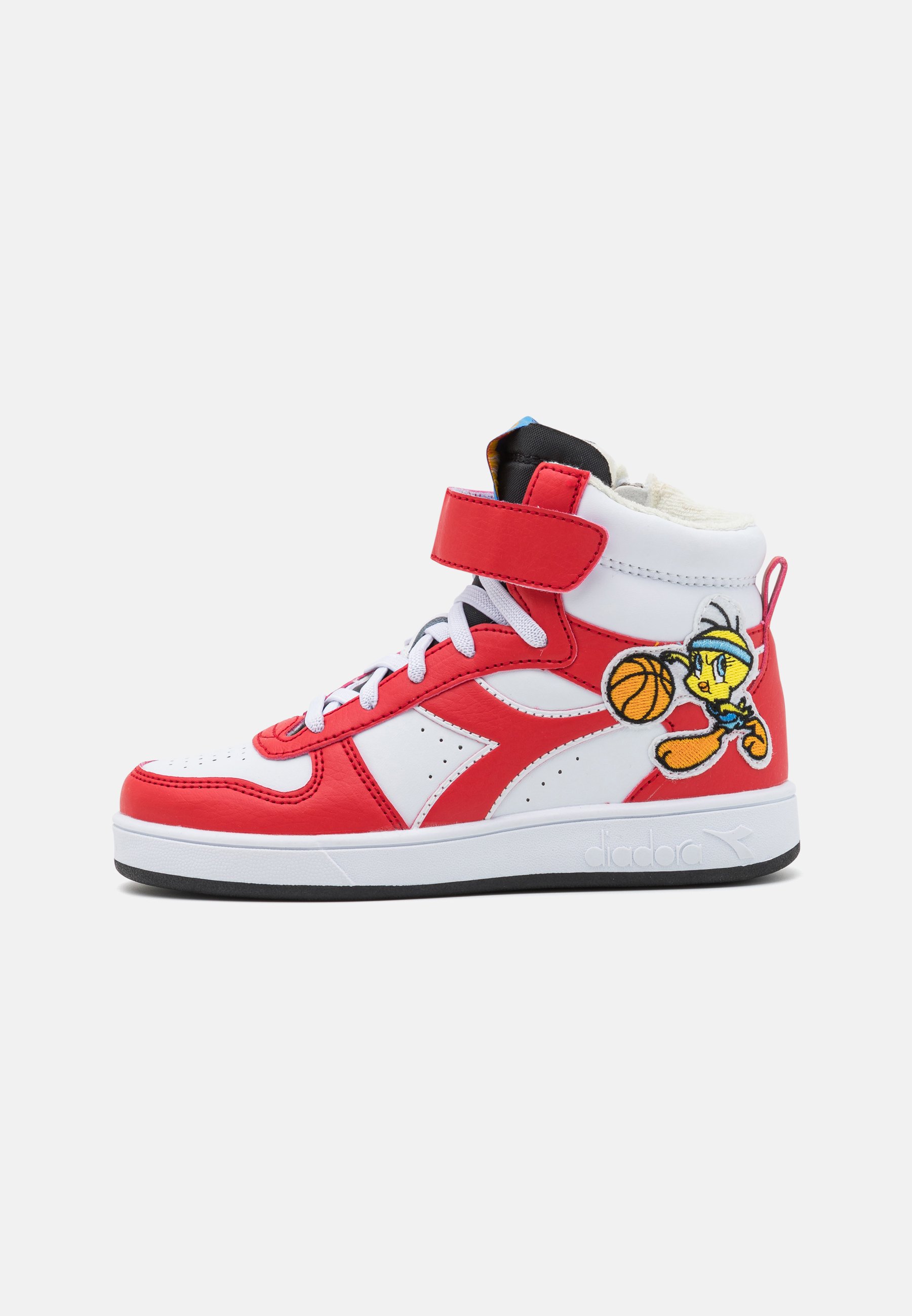 Diadora TWEETY MAGIC BASKET MID - Trainingsschoen - red/white/rood -  Zalando.nl