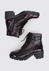 Fluchos Botines con plataforma - burgundy