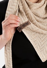 Knit Factory VERA - Sjaal - ecru dark beige