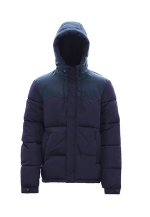 WATTIERTE  - Winterjacke - marine dunkles türkis