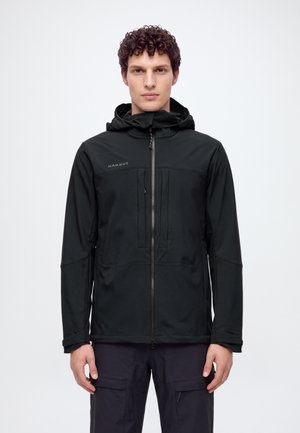 Mammut, SKINTRACK SO HOODED JACKET  - Софтшел яке - black