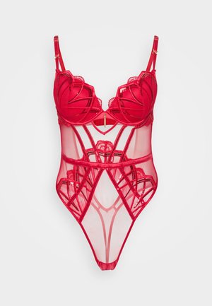 DESIRING DECADENCE PADDED - Corpo - red