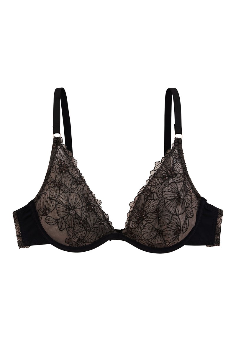 Soutien-gorge Bralette En Satin Violet Victoria's Secret - Bretelles Ajustables Et Décolleté Plongeant - Taille S
