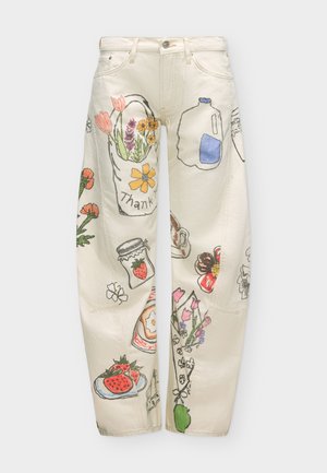 Free People, FABLE LOW - Дънки със свободна кройка - tofu combo
