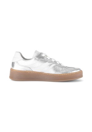 SNEAKER LOW - Baskets basses - argento/weiss