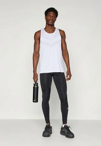 Nike Performance STRIDE TANK - Top - white/reflective silver