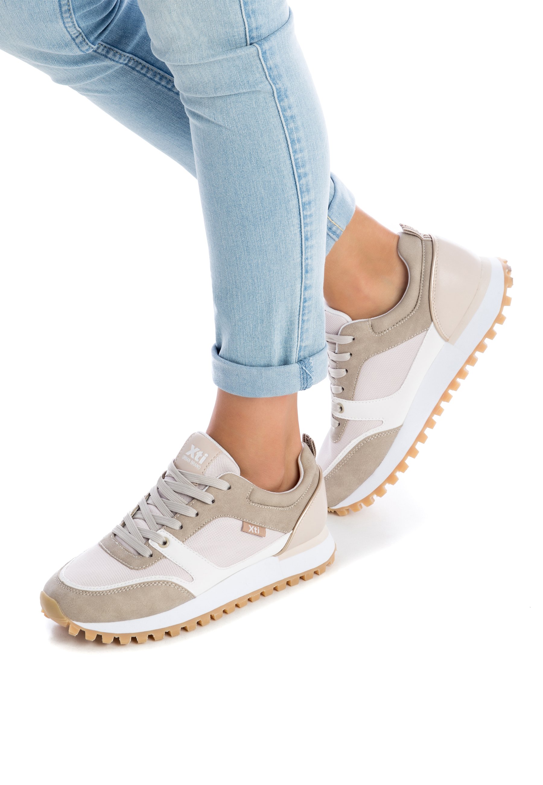 XTI Zapatillas - beige/marrón