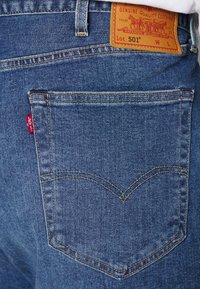 Levi's® Plus 501® ORIGINAL - Calças de ganga de perna direita - bulldog indigo mask