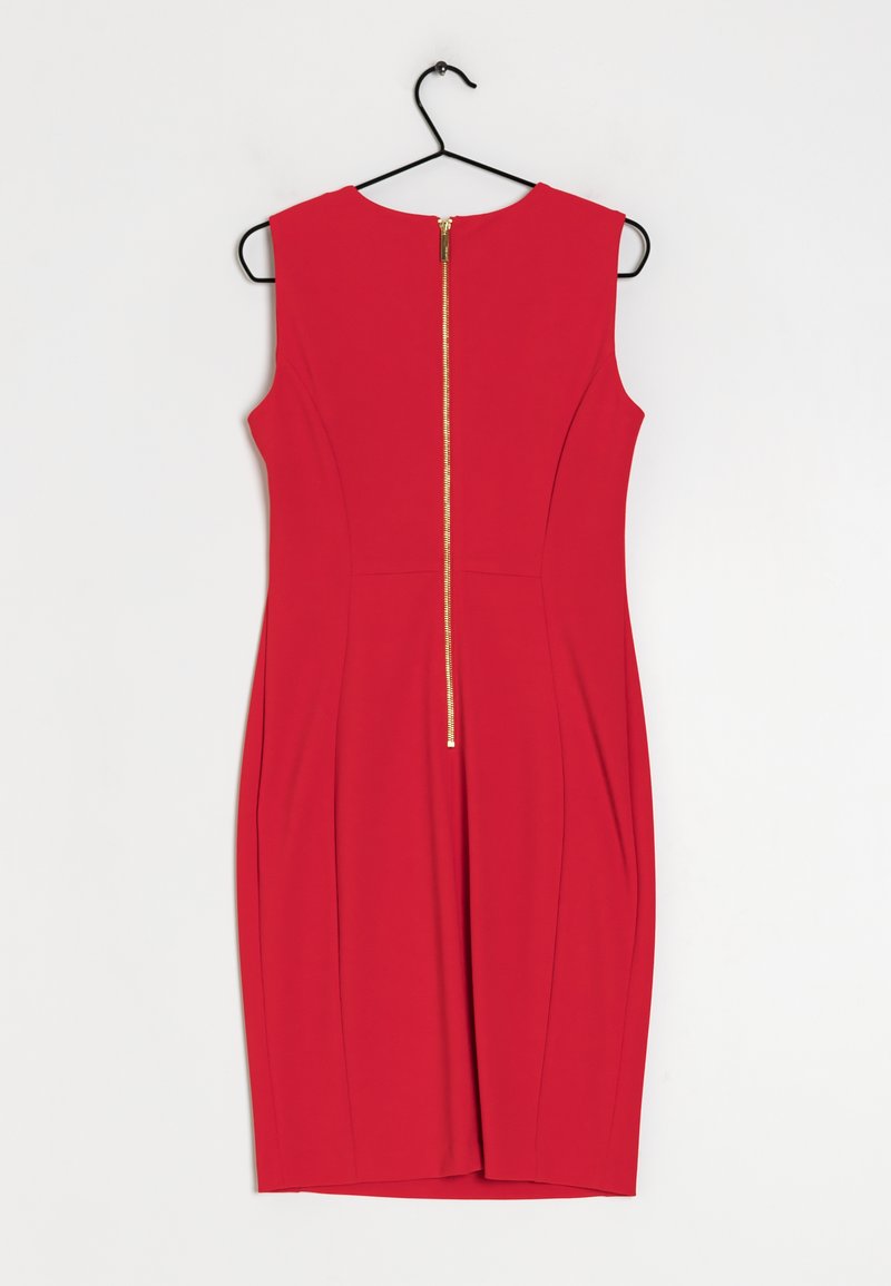 Calvin Klein Shift dress - red - (Pre-owned) - Zalando.ie
