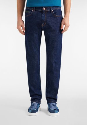 TASCHE - Ravne kavbojke - blu scuro