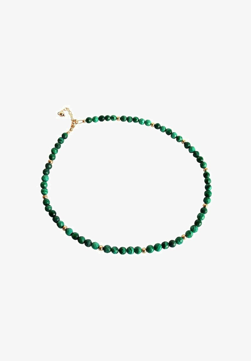 Gemshine Halsband - grün gold