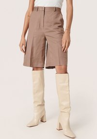 Soaked in Luxury Shorts - brown