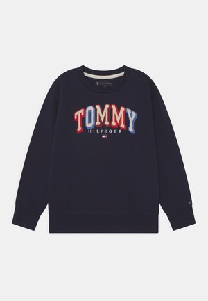 TOMMY FUN VARSITY - Felpa - dark blue