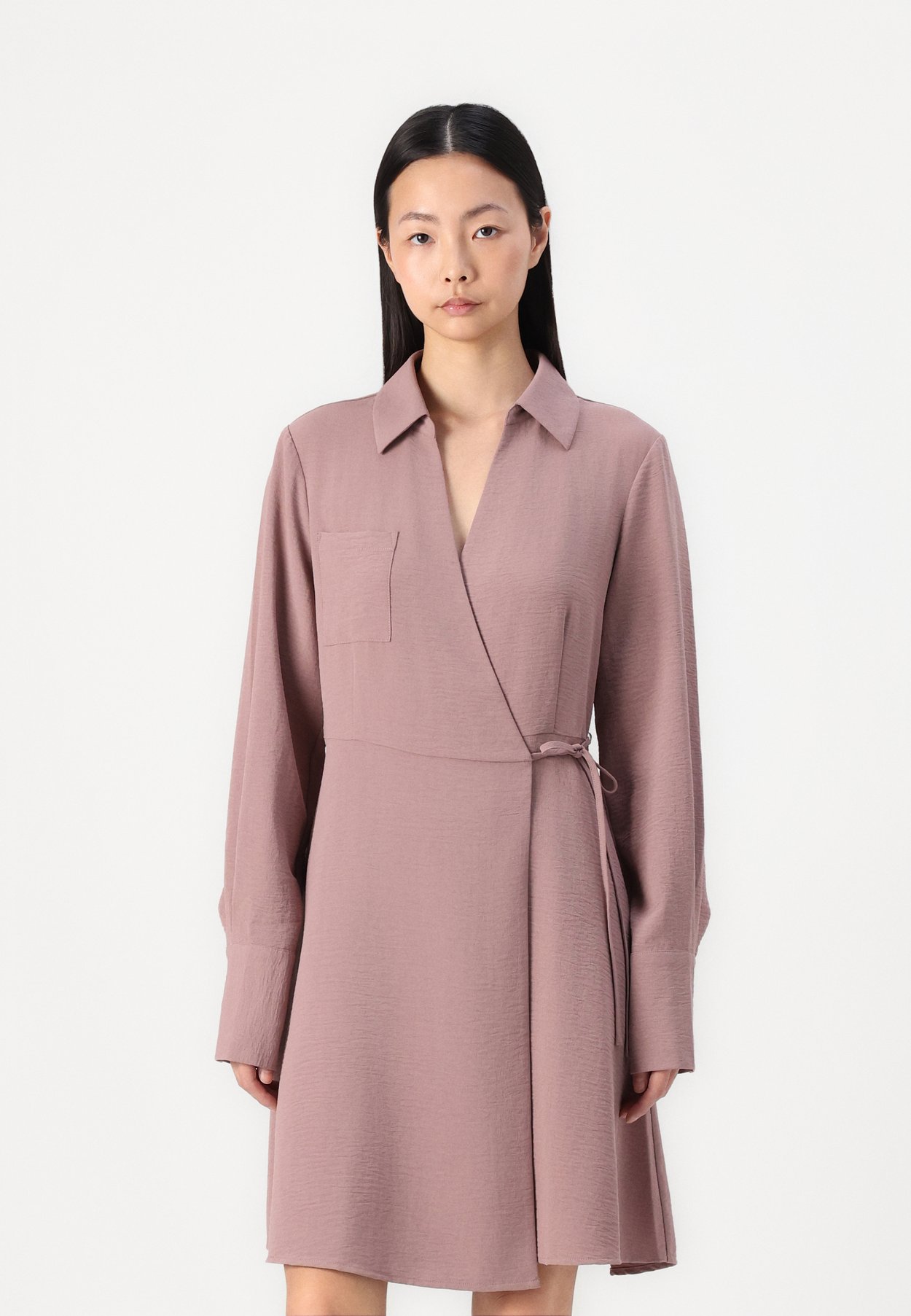 ONLLYDIA V NECK WRAP DRESS