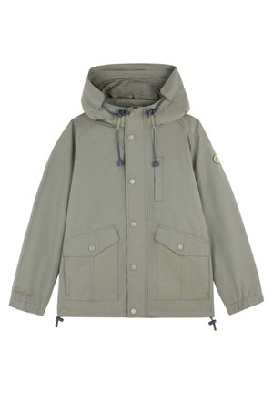 WITH HOOD - Chaqueta de entretiempo - light khaki