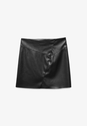 INSIDE EFECTO - Minifalda - black