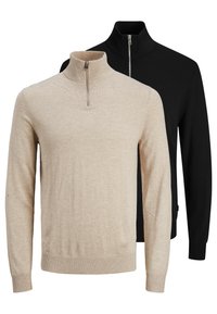 Ikke valgt, schwarz   beige